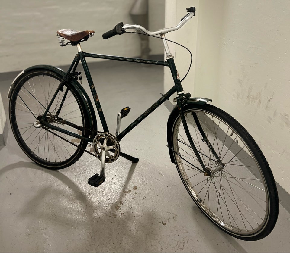 Herrecykel, Raleigh, 62 cm stel