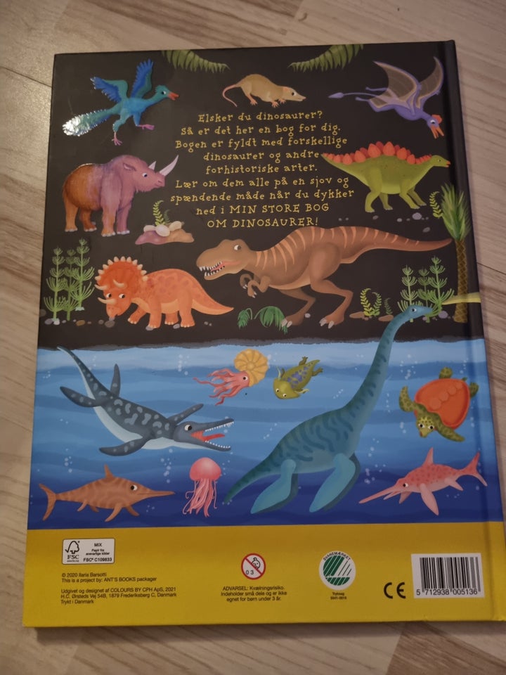 Min store bog om dinosaurer, Ukendt