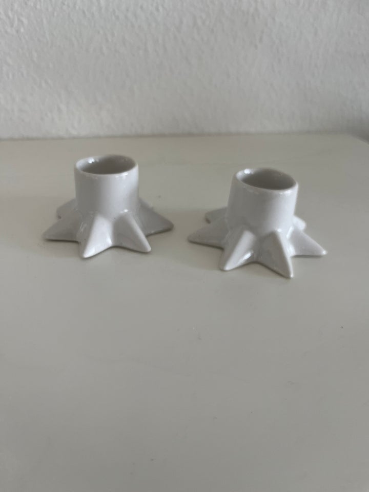 2 fine stjerne porcelæns