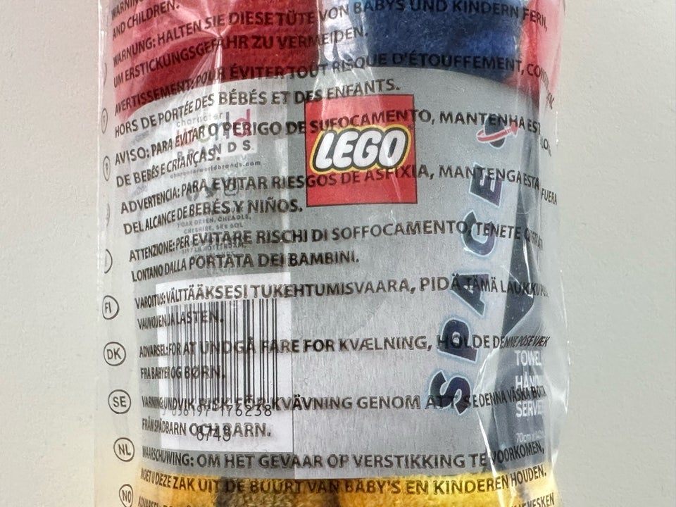 Lego andet LEGO Space håndklæde
