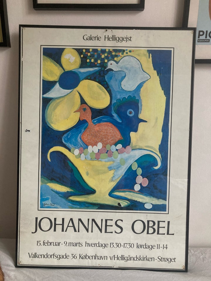 Kunstplakat Johannes Obel 