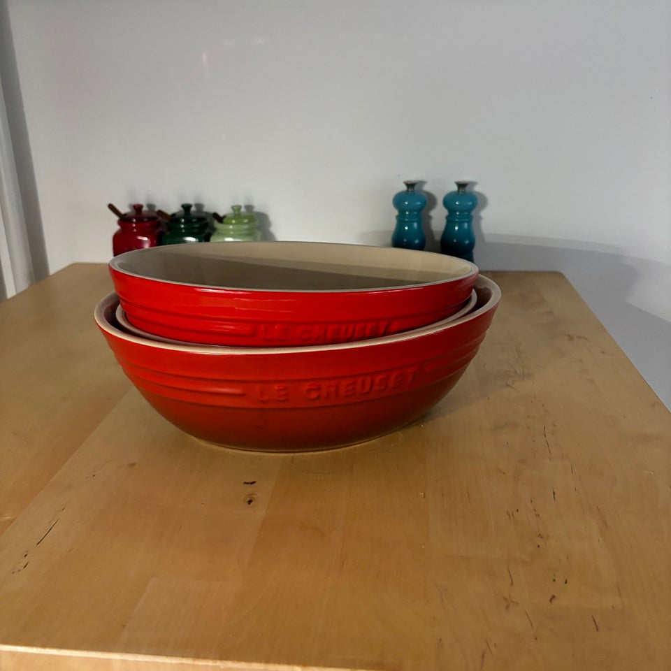 Oval multiskål, Le Creuset