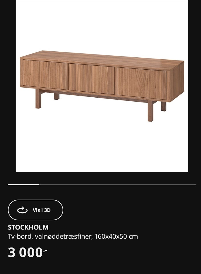 Tv bord, STOCKHOLM IKEA