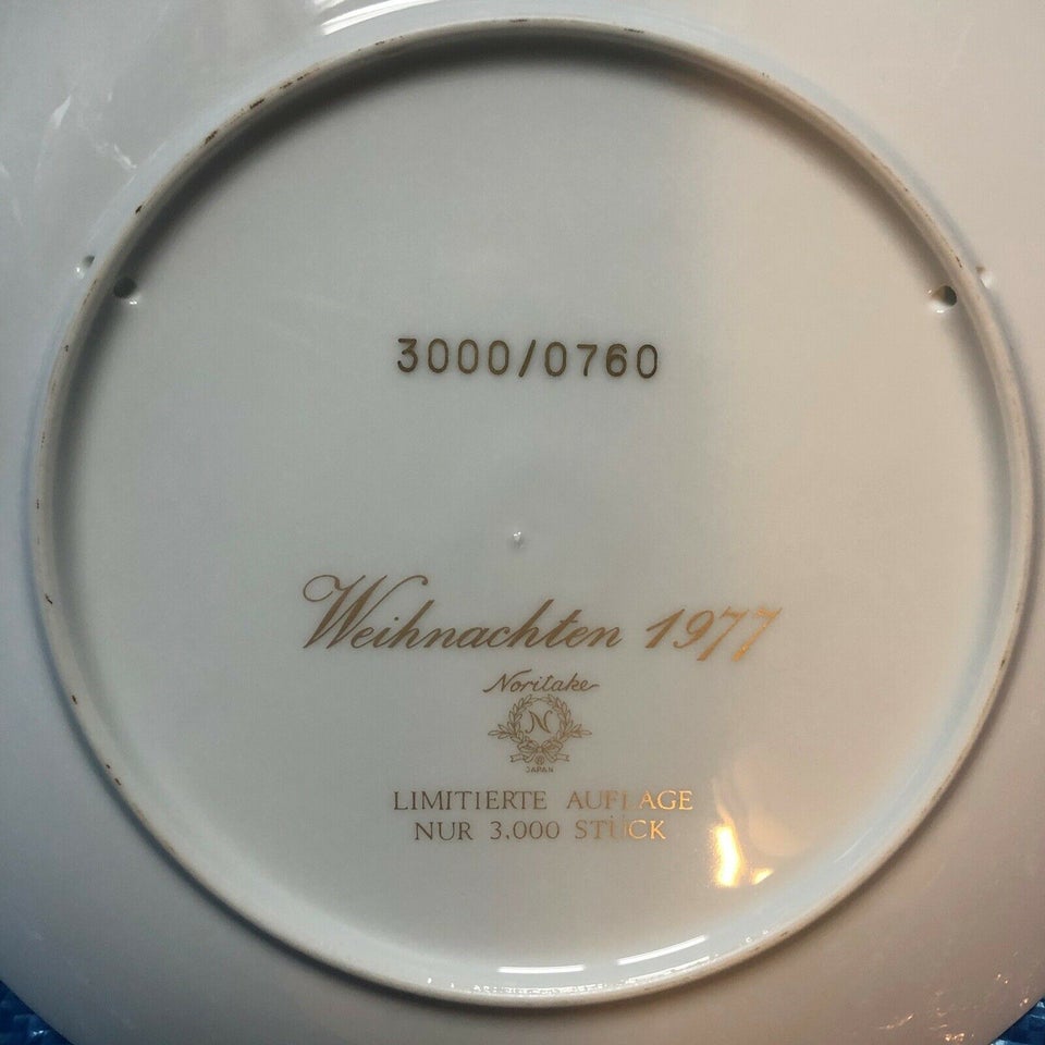 NORITAKE JULEPLATTE LIMITED