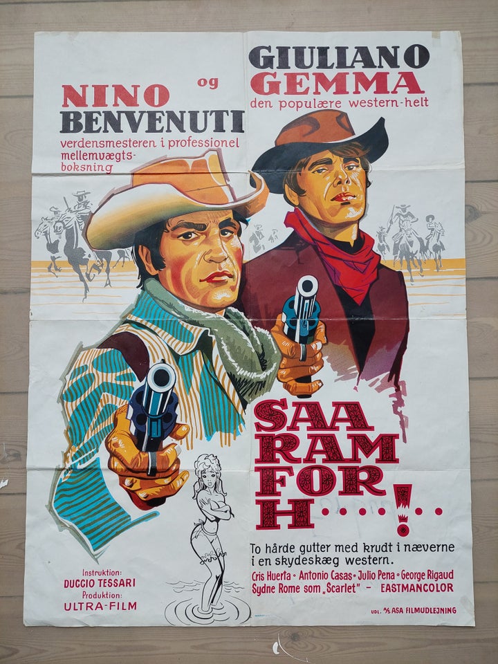 Plakat, motiv: Spaghetti Western,