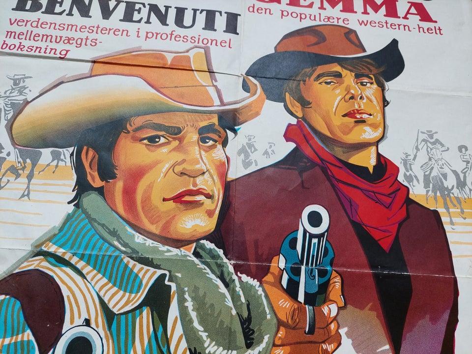 Plakat, motiv: Spaghetti Western,