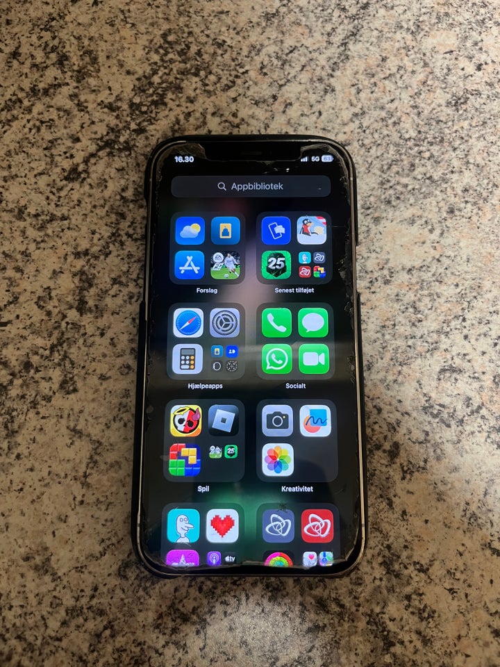 iPhone 12 Pro Max, 128 GB, hvid