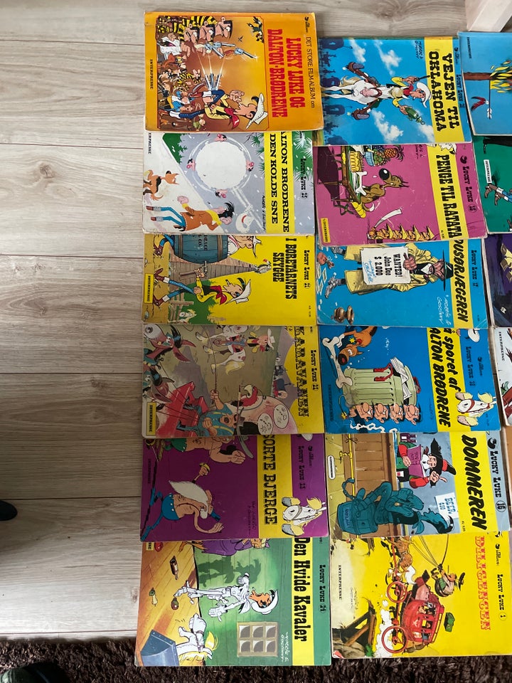 30 stk Lucky Luke Tegneserie hæfter