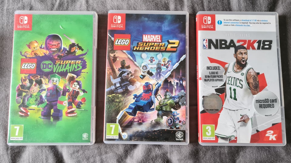 Lego og NBA Nintendo Switch anden