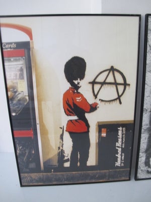 plakat banksy motiv: soldat + abe