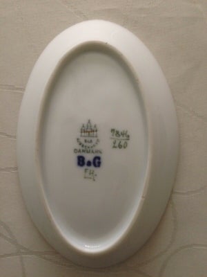 Porcelæn Lille fad Bing og