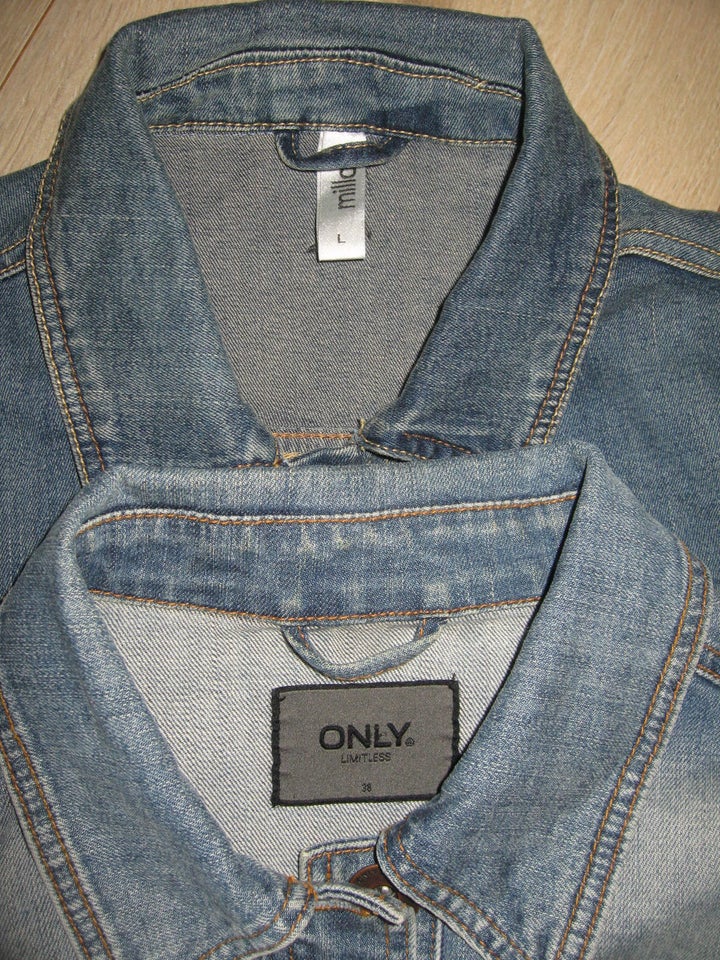 Cowboyjakke, str. 38, 2 x Denim