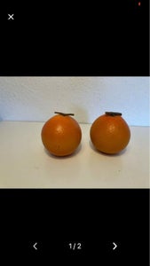 Retro kunstig appelsiner og