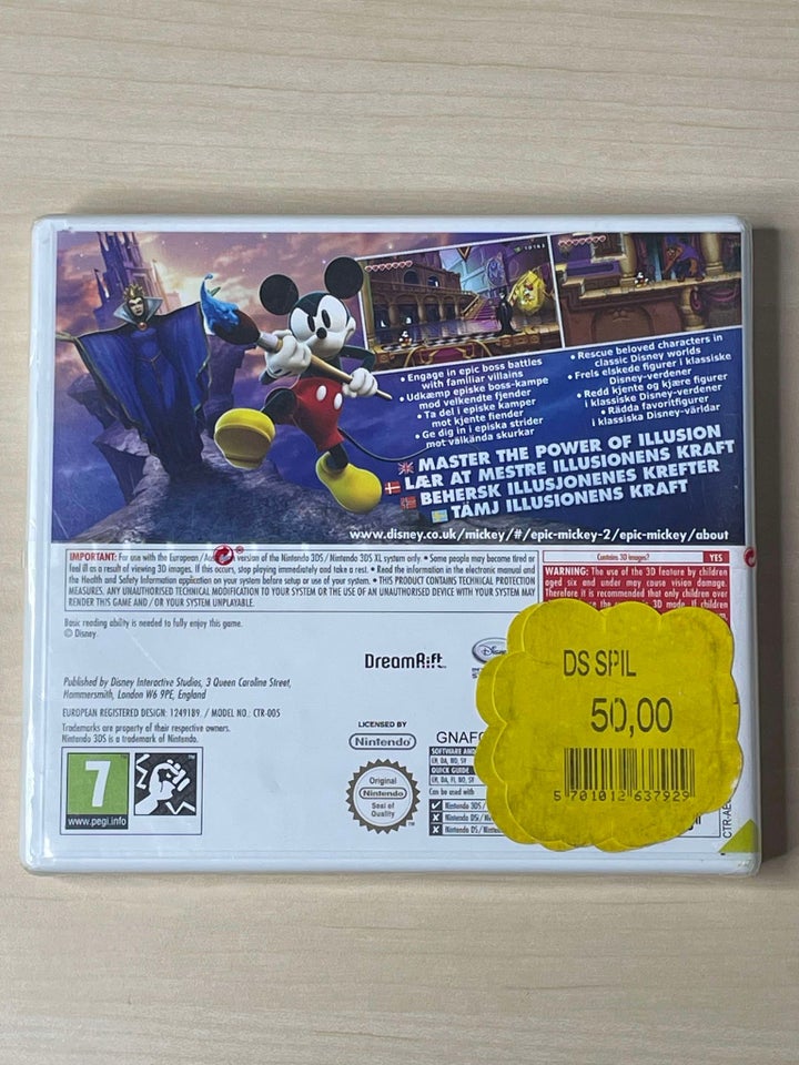 Nyt: Epic Mickey Power of Illusion,