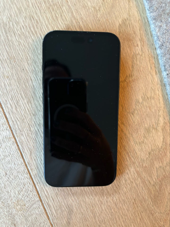 iPhone 15, 256 GB, sort