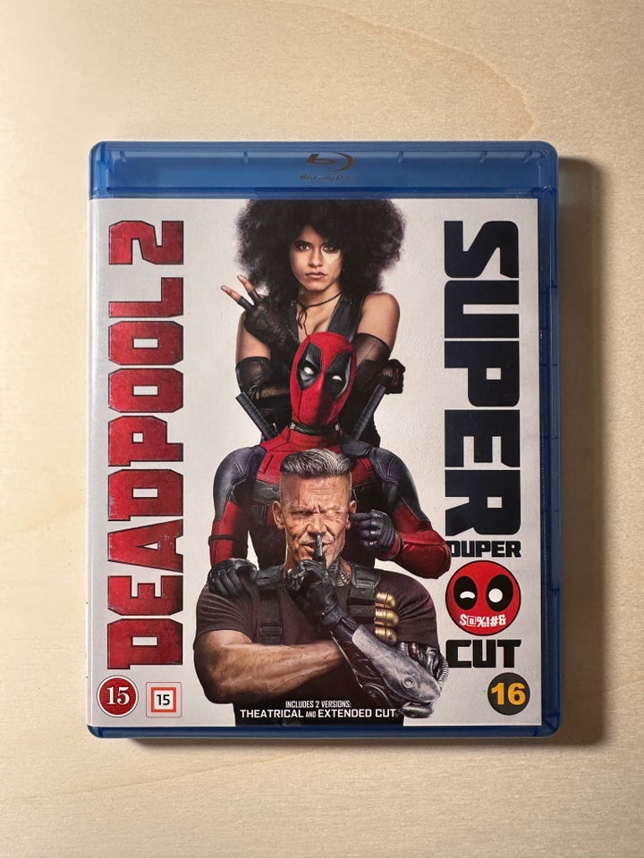 DEADPOOL 2, Blu-ray, action