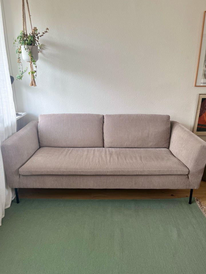 Sofa fløjl anden størrelse