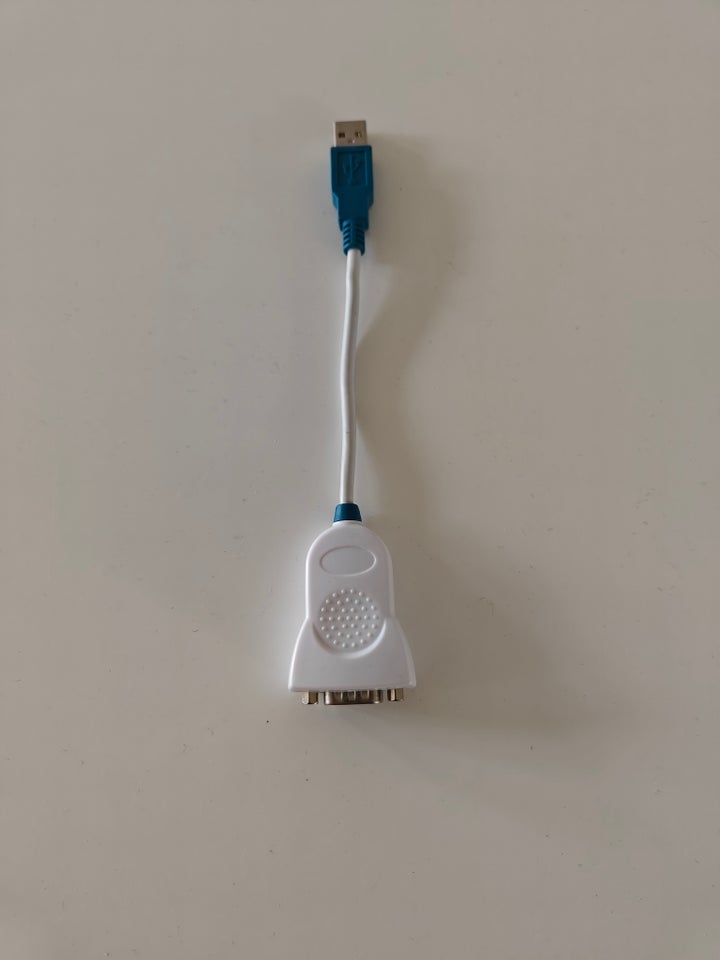 Adapter, USB-A til RS-232 (Seriel)