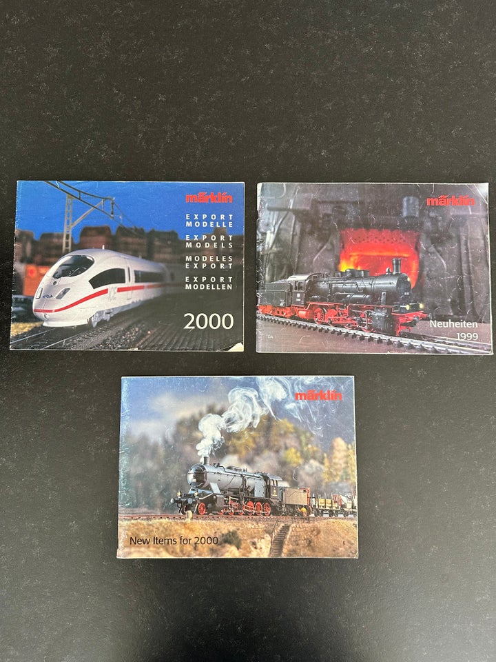 Modeltog Märklin kataloger