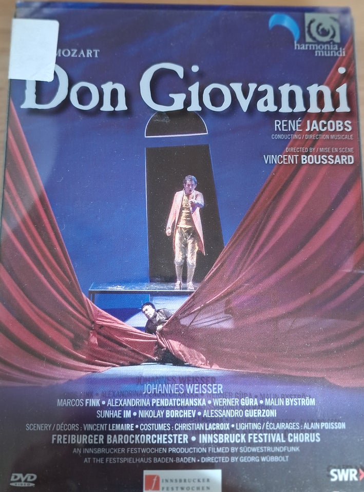 Don Giovanni, DVD, musical/dans