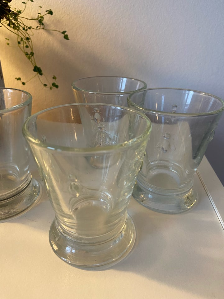 Glas, 4 franske bi glas , La Rochere