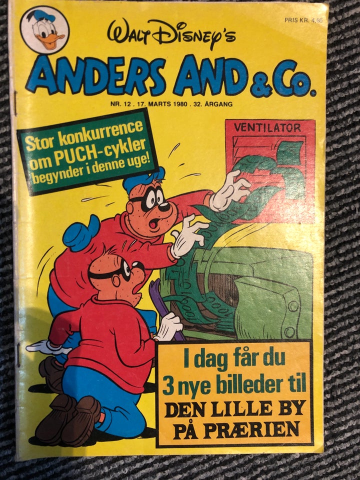 Anders and balde 1980, Walt disney,