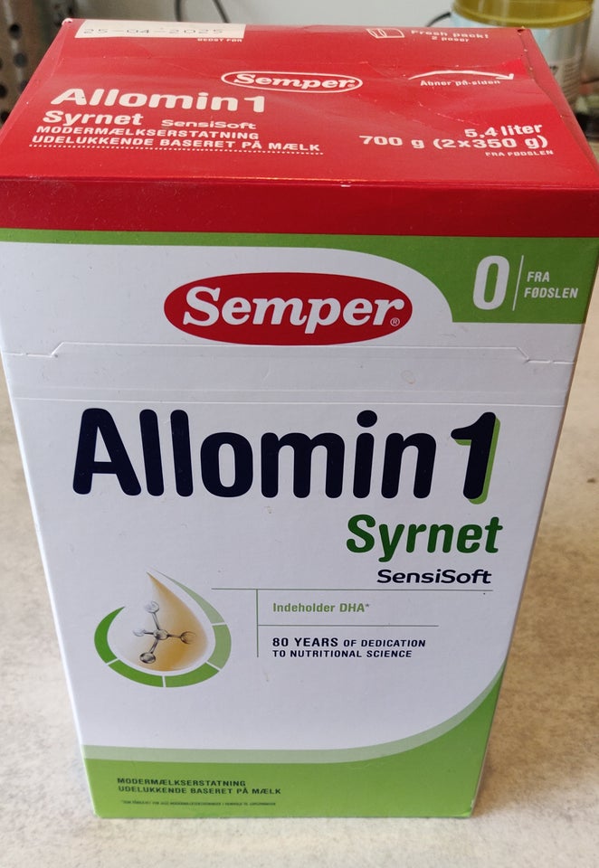 Andet, Allomin 1 syrnet, Semper