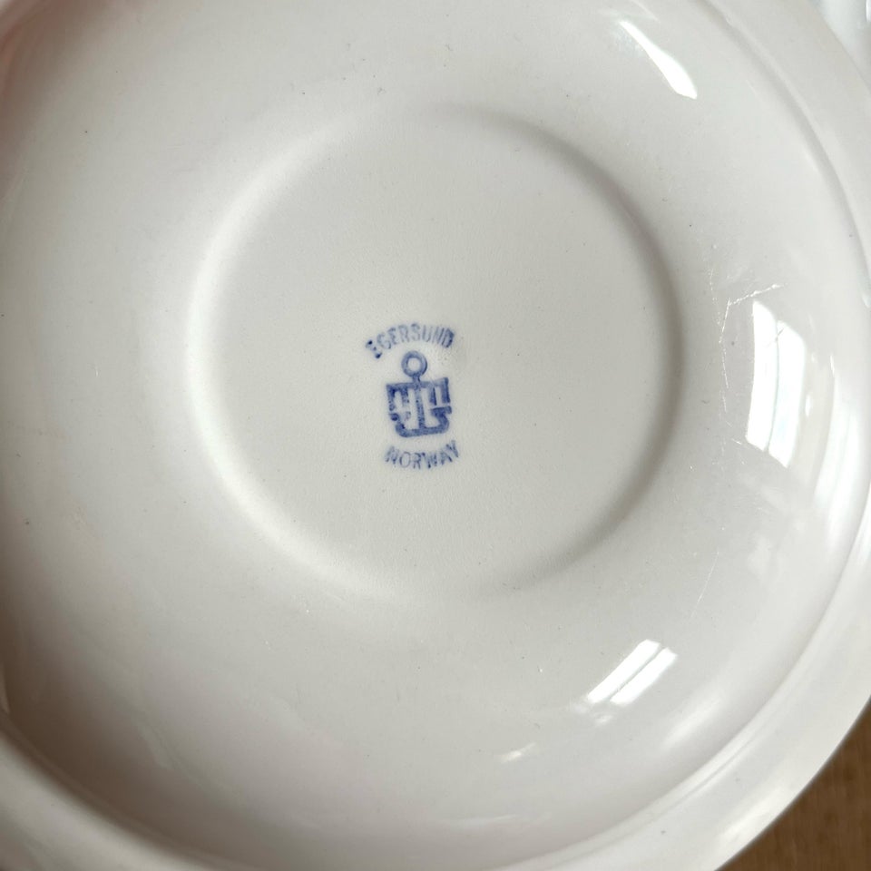 Porcelæn Dybe tallerkener