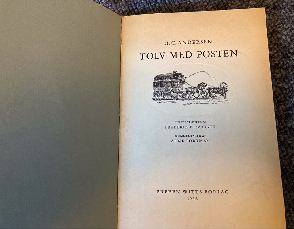 12 med posten, Hc. Andersen, genre: