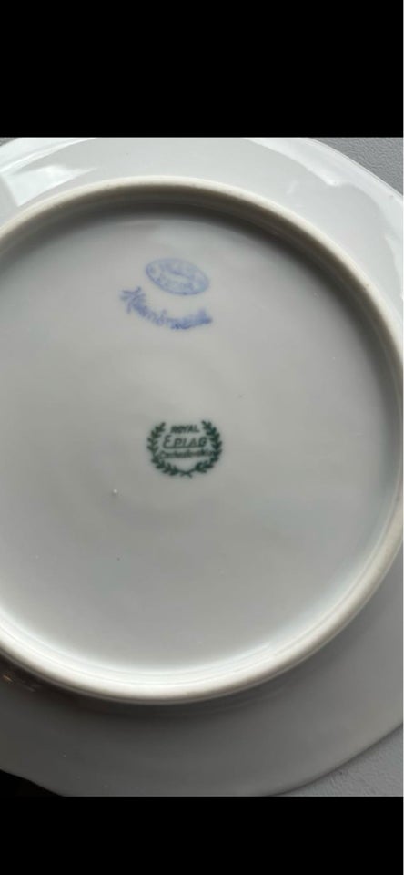 Porcelæn Kaffestel og fade Royal