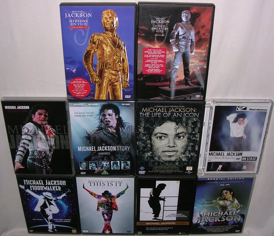 Michael Jackson, DVD,