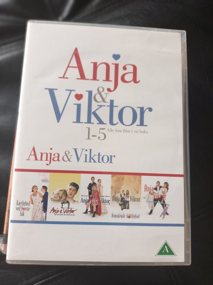 Anja og Viktor boks DVD romantik