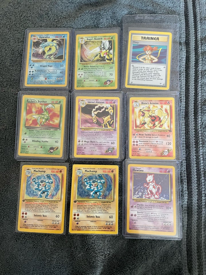 Samlekort, Pokemon kort holos fra