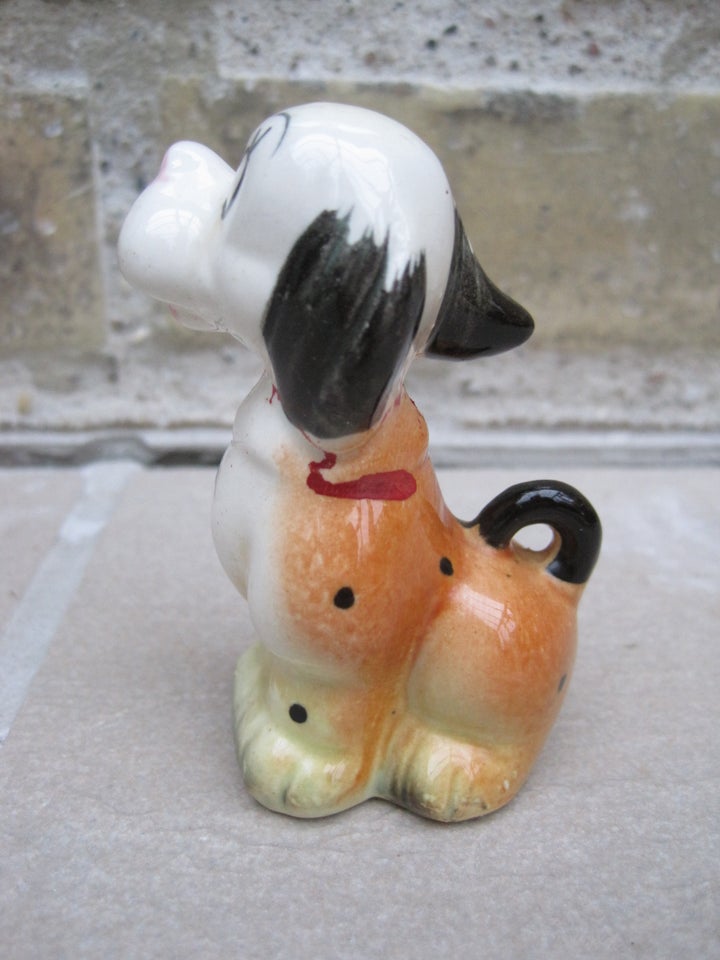figur Japan porcelæn Hund og kat