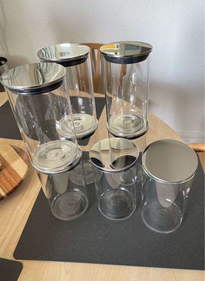 8 stk Opbevaringsglas  Cook 