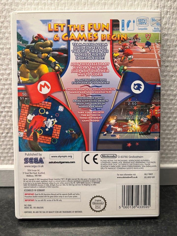 Mario  Sonic at the Olympic Games