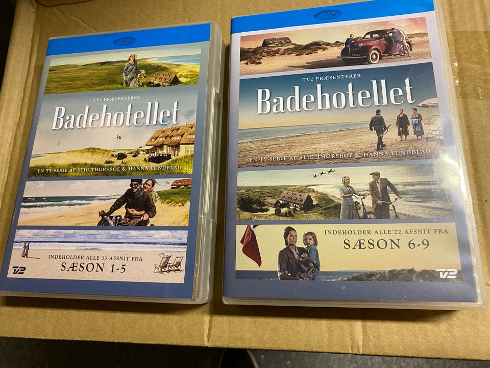 Badehotellet sæson 1-9, Blu-ray,