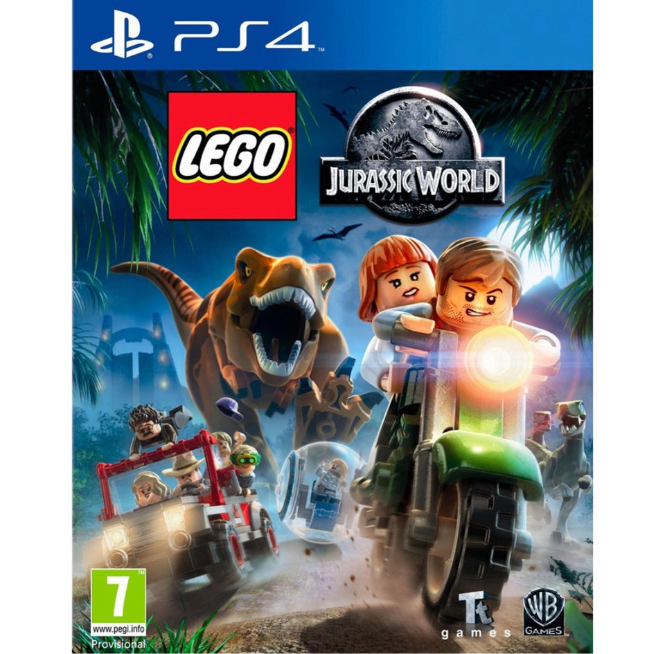 Lego Jurassic world , PS4,