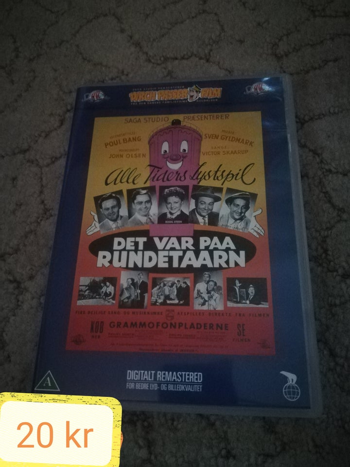 det var på runde tårn, DVD, andet