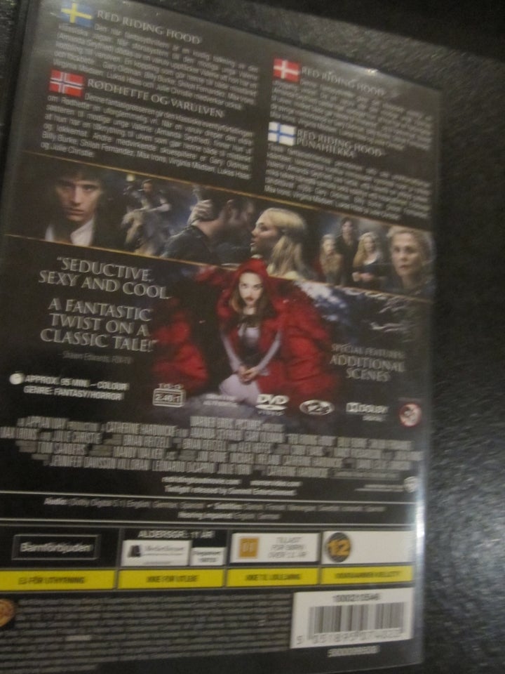 Red Riding Hood, DVD, thriller