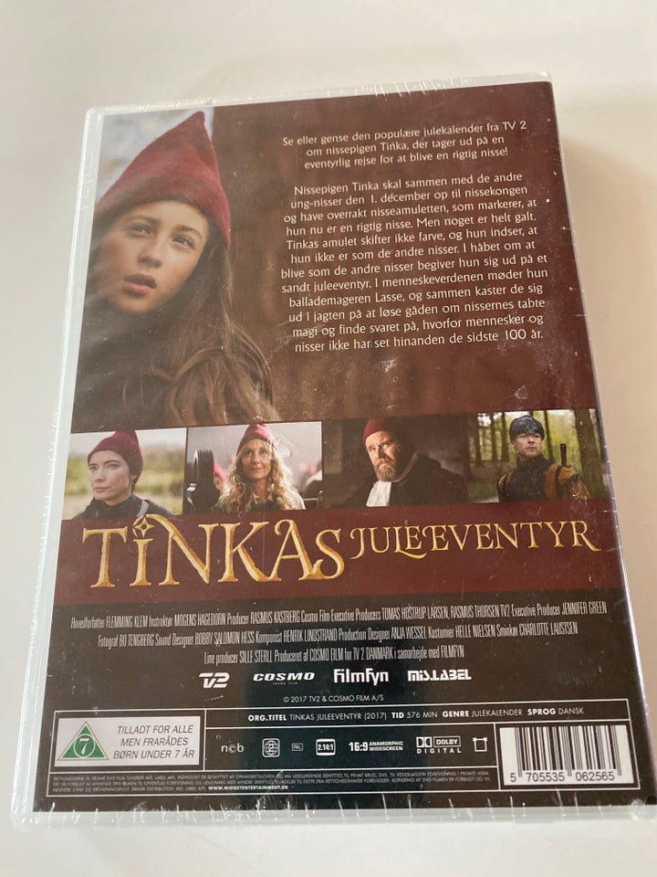 Tinkas juleeventyr, DVD,