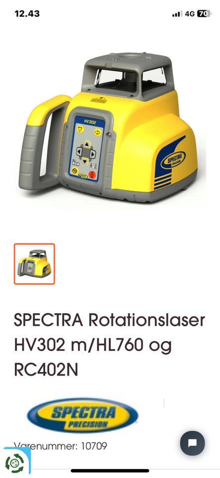 Rotorlaser Spectra SP-HV 302-4