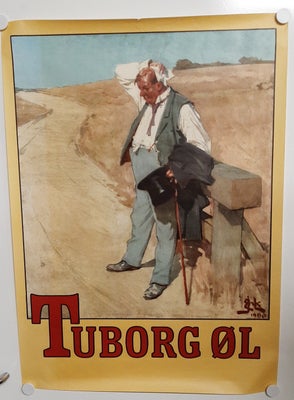 TUBORG ØL PLAKAT motiv: