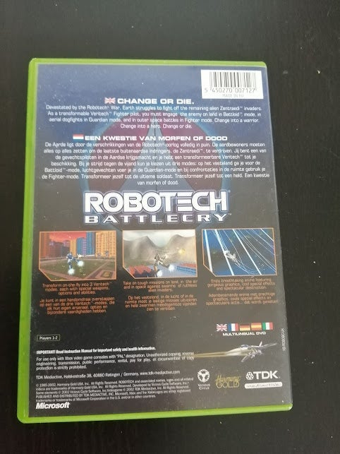 Robotech Battlecry, Xbox