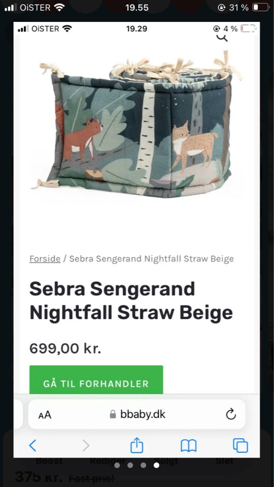 Sengerand, Sebra sengerand