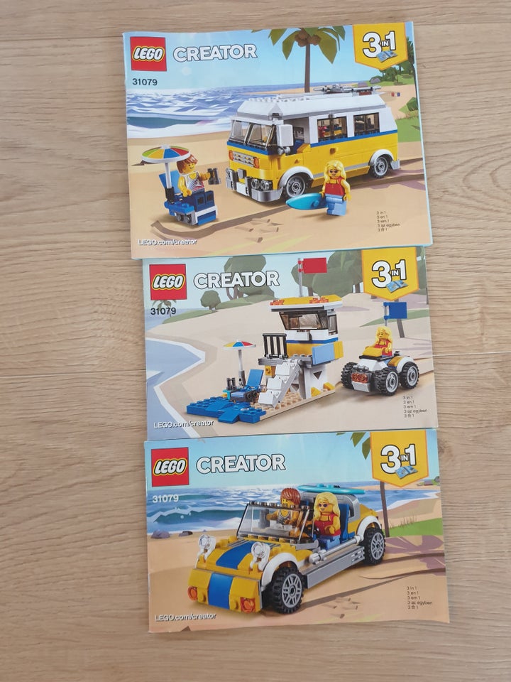 Lego Creator, 31079 Autocampere på