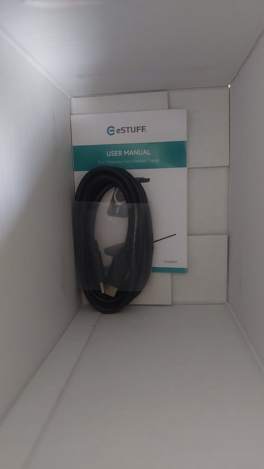 Oplader, eSTUFF 3 I 1 Magnetisk