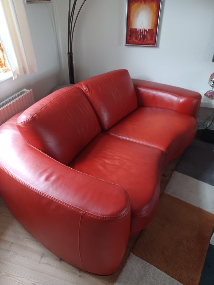 Sofa læder 2 pers