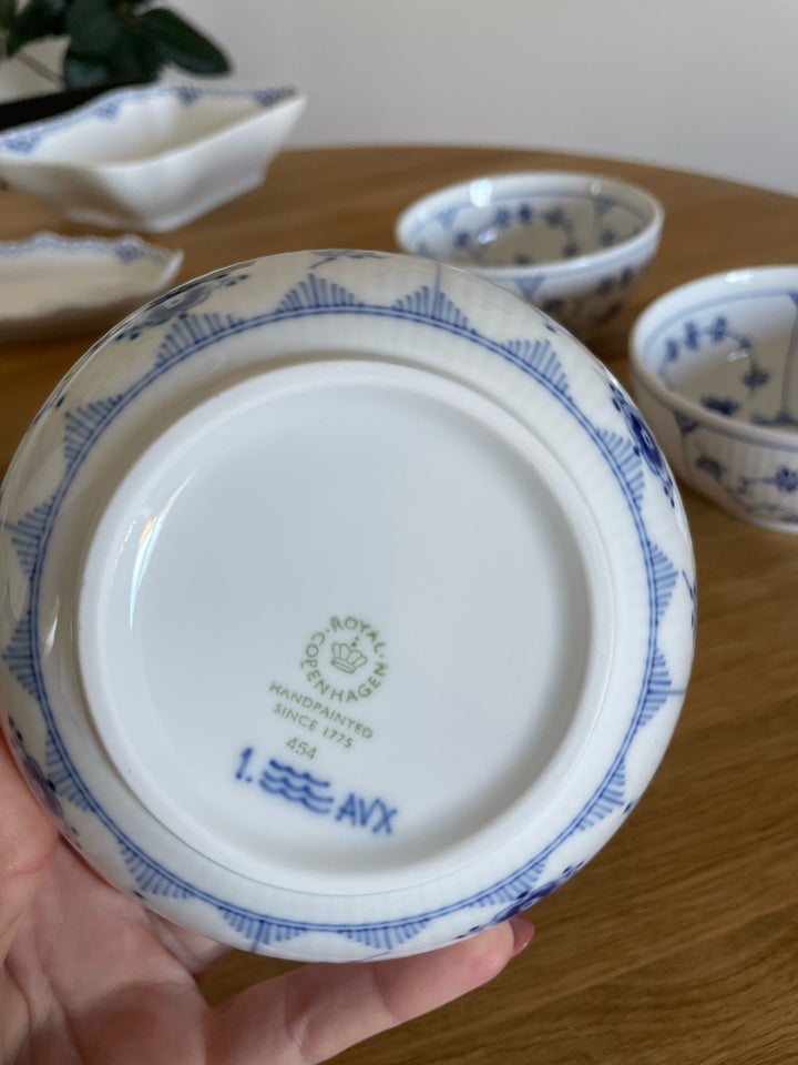 Porcelæn, 4 stk skåle , Royal