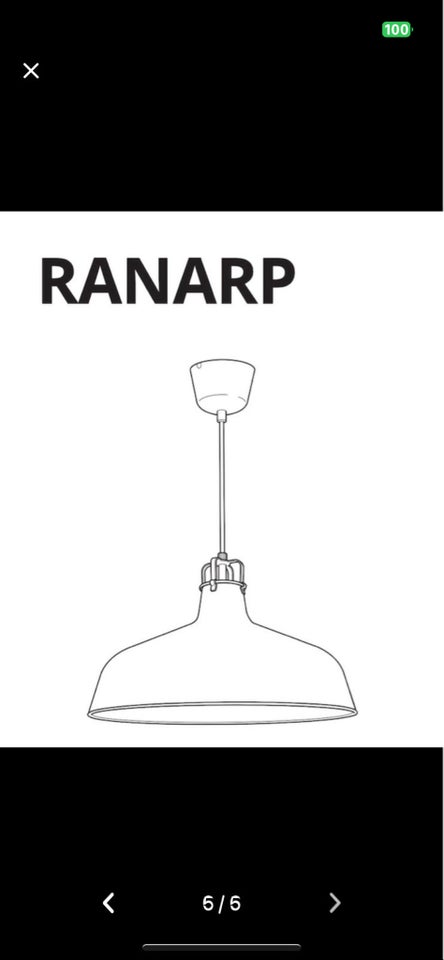 Pendel IKEA RANARP